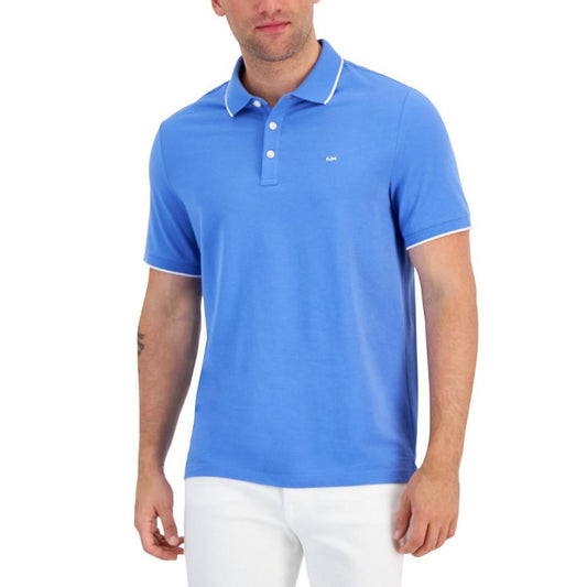 Men's Tipped Collar Short-Sleeve Polo Shirt, Created for Macy's