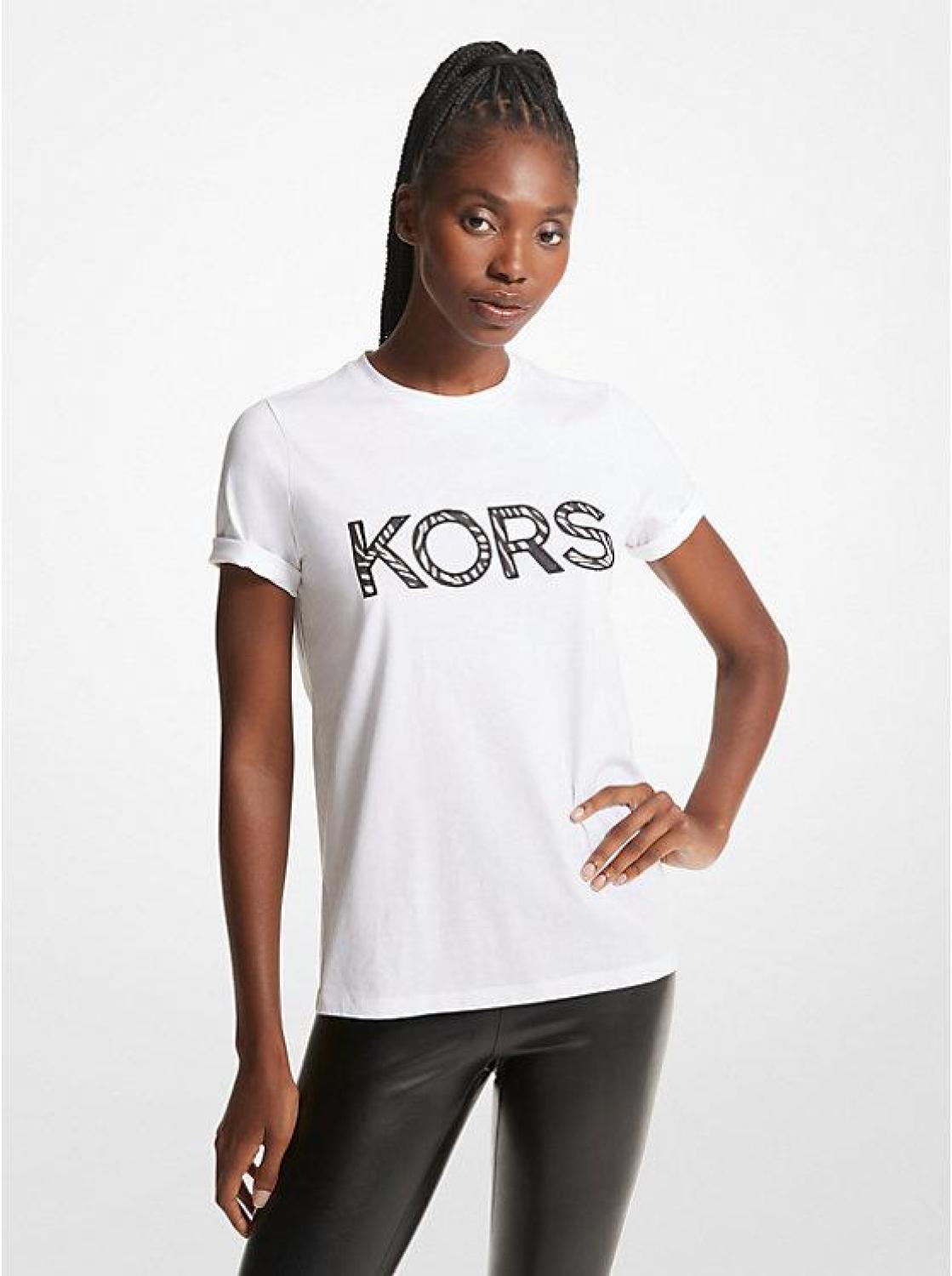 Printed KORS Organic Cotton T-Shirt