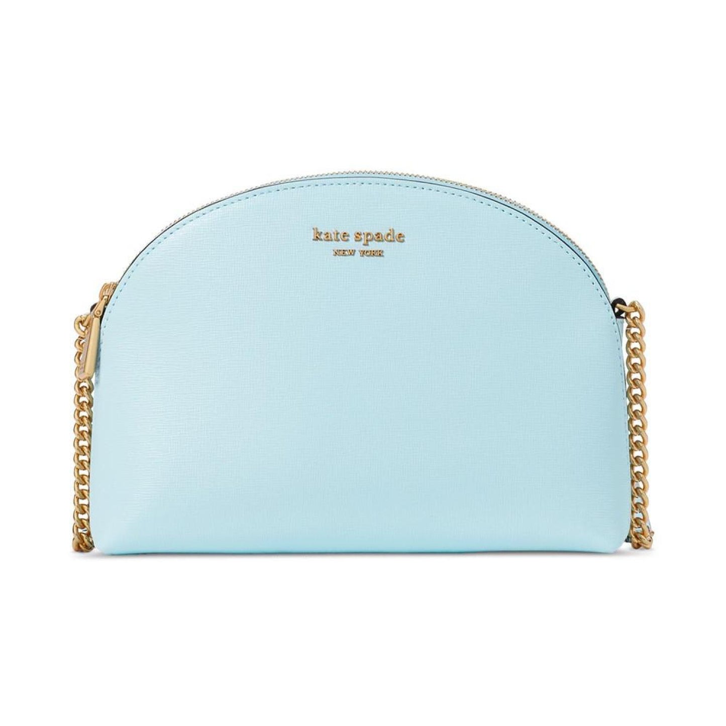 Morgan Saffiano Leather Dome Crossbody