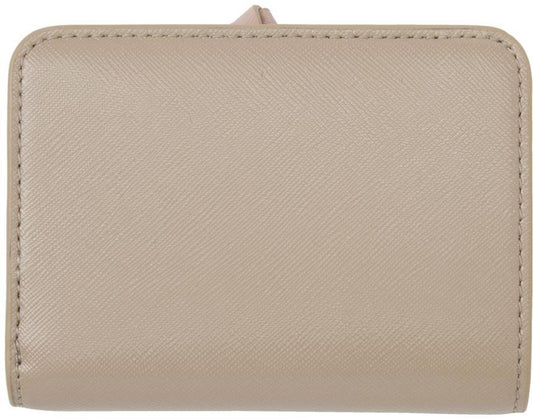 Off-White & Taupe 'The Utility Snapshot Mini Compact' Wallet