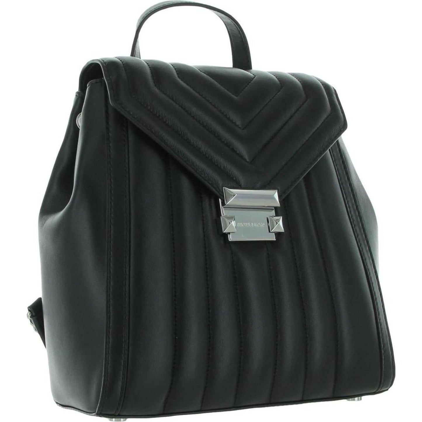 Whitney Womens Leather Quilted Backpack