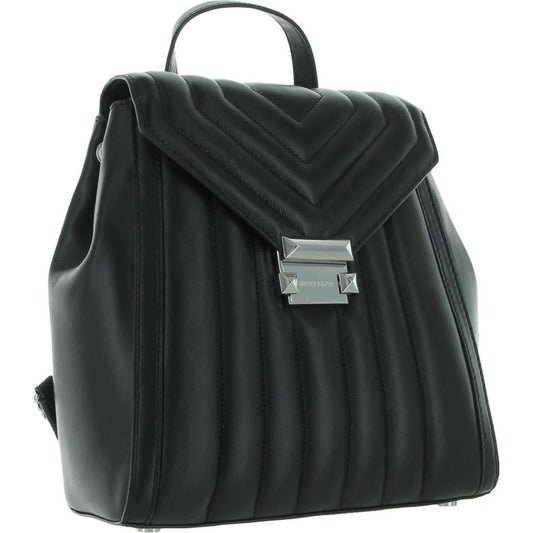 Whitney Womens Leather Quilted Backpack