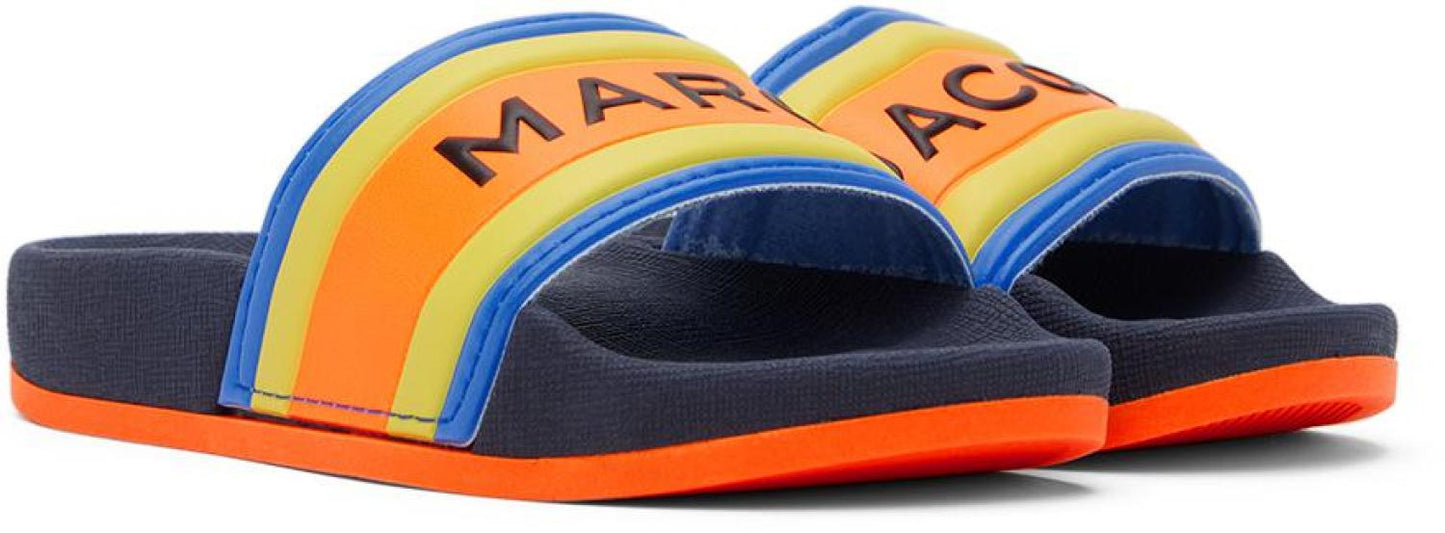 Kids Navy Rubber Sandals