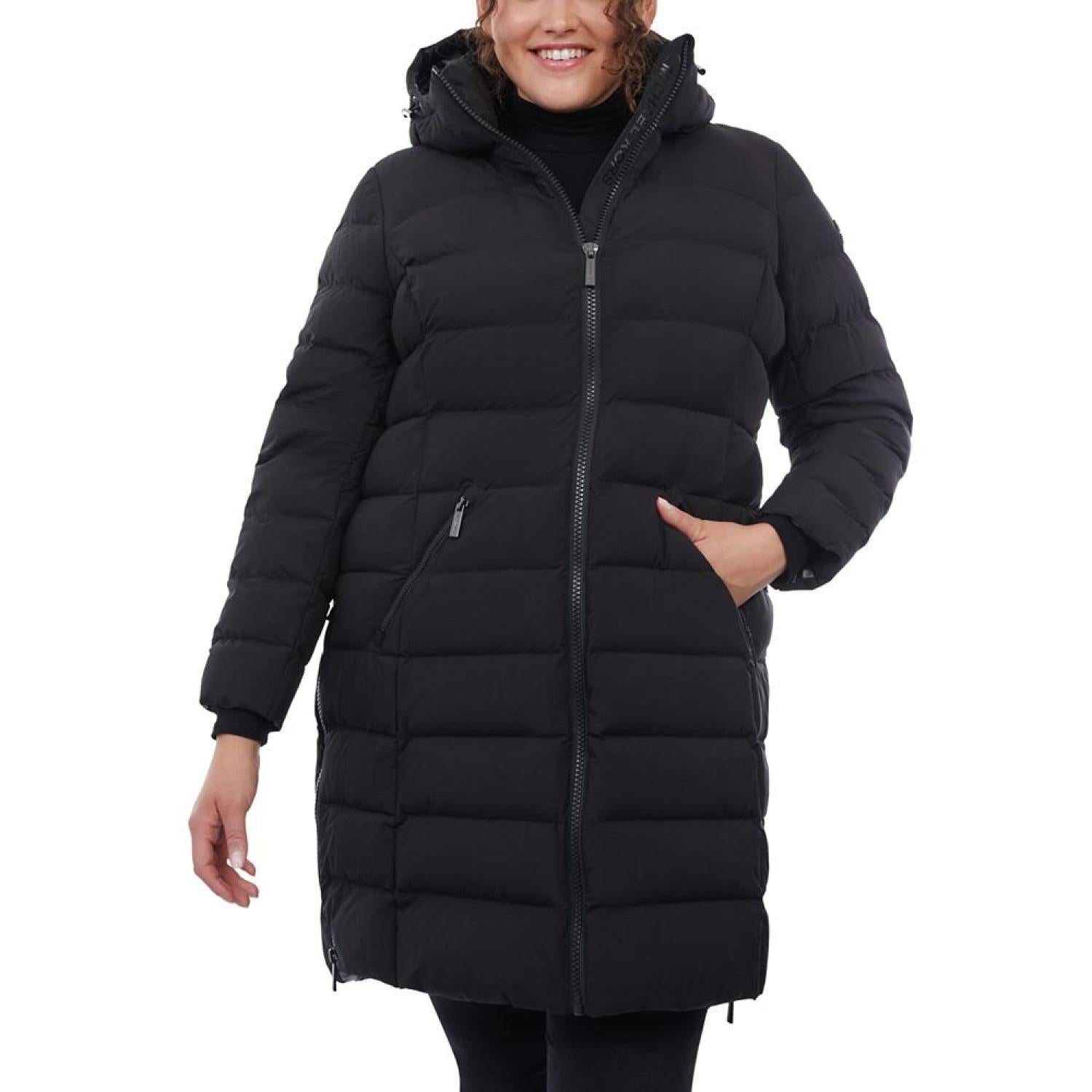 Michael kors packable on sale puffer jacket plus size