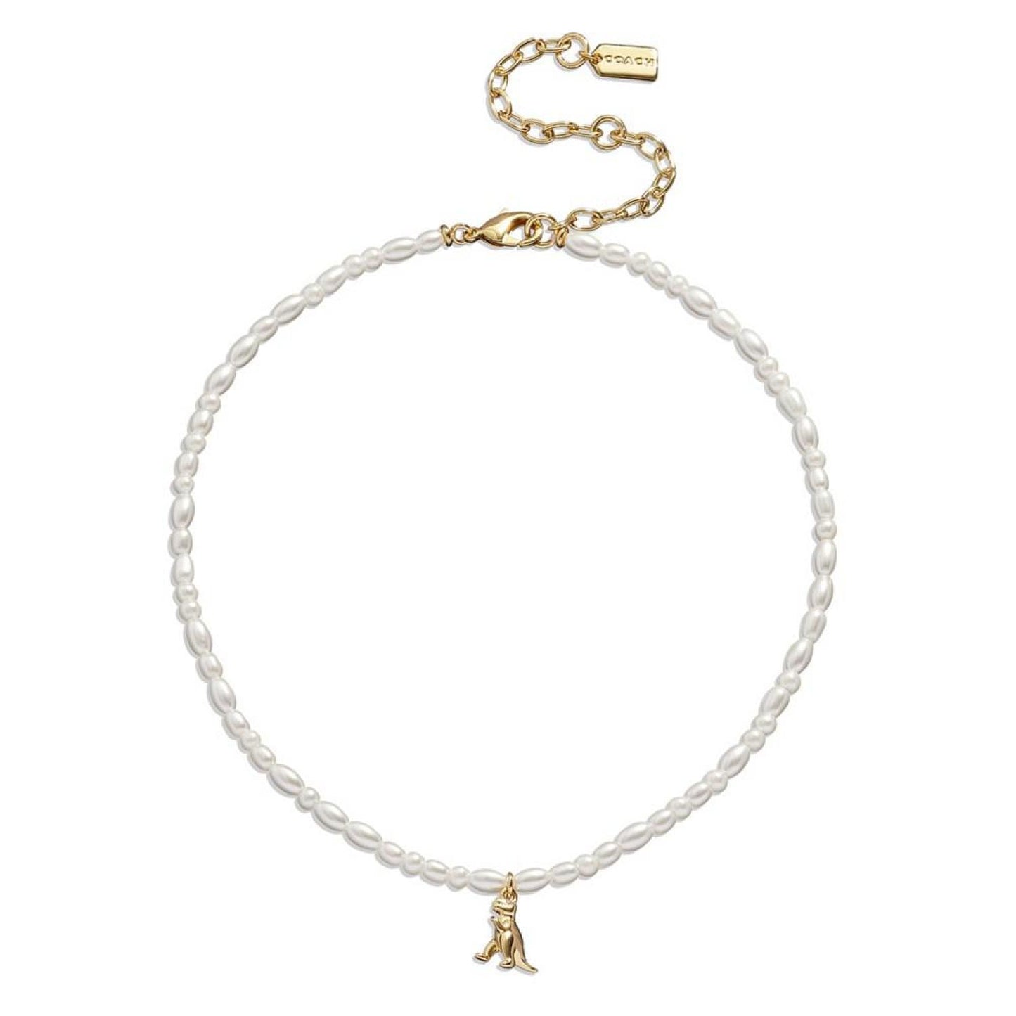 Rexy Imitation Pearl Choker Necklace