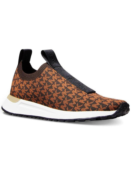 Bodie Womens Knit Logo Casual and Fashion Sneakers