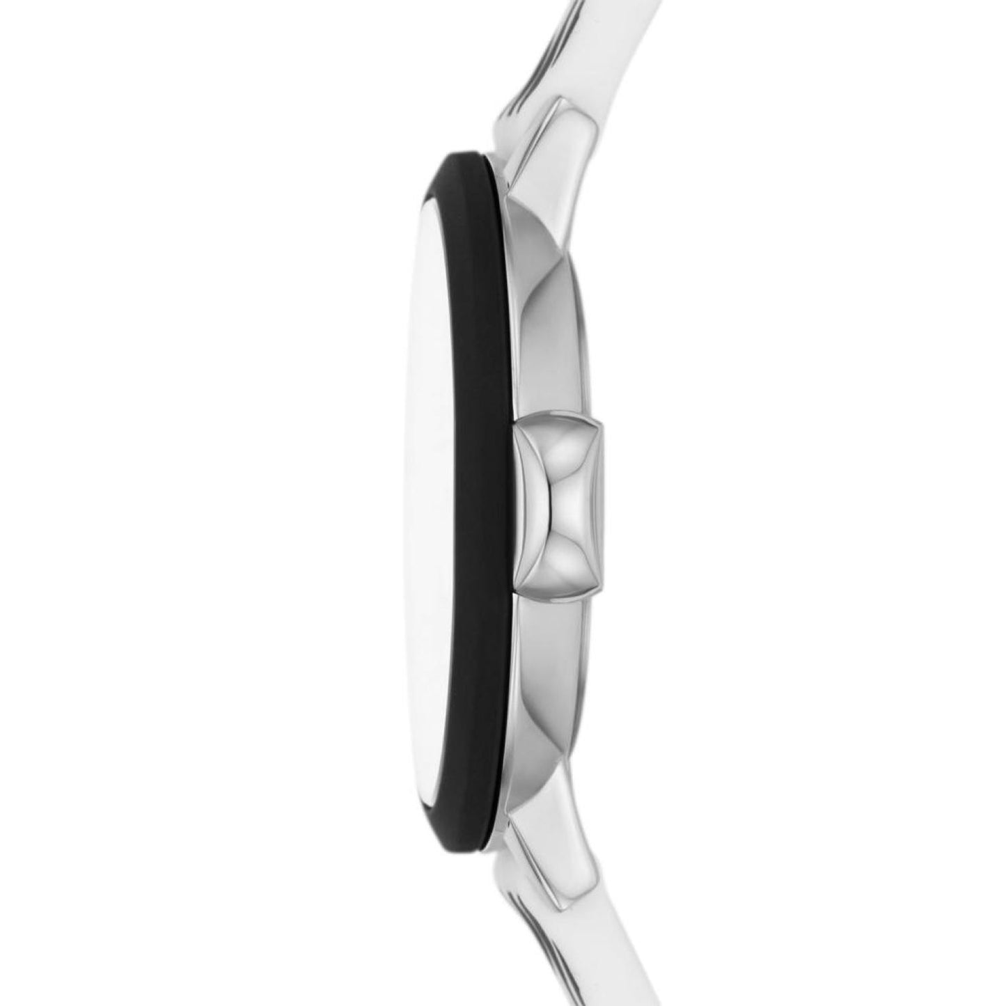 kate spade new york women's park row three-hand, silver-tone alloy watch