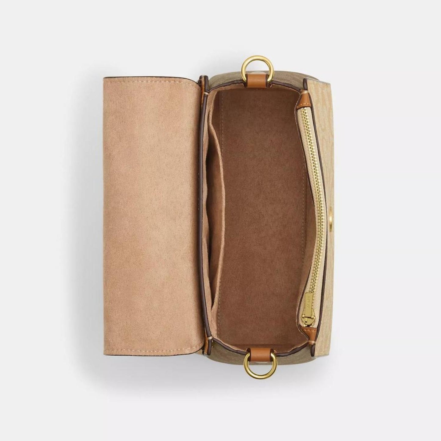 Coach Outlet Morgan Top Handle In Blocked Signature Canvas