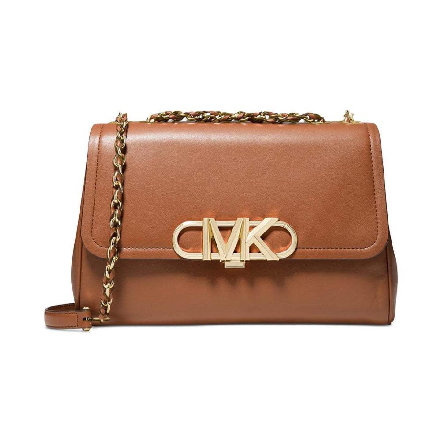 Leather Parker Convertible Chain Shoulder Bag