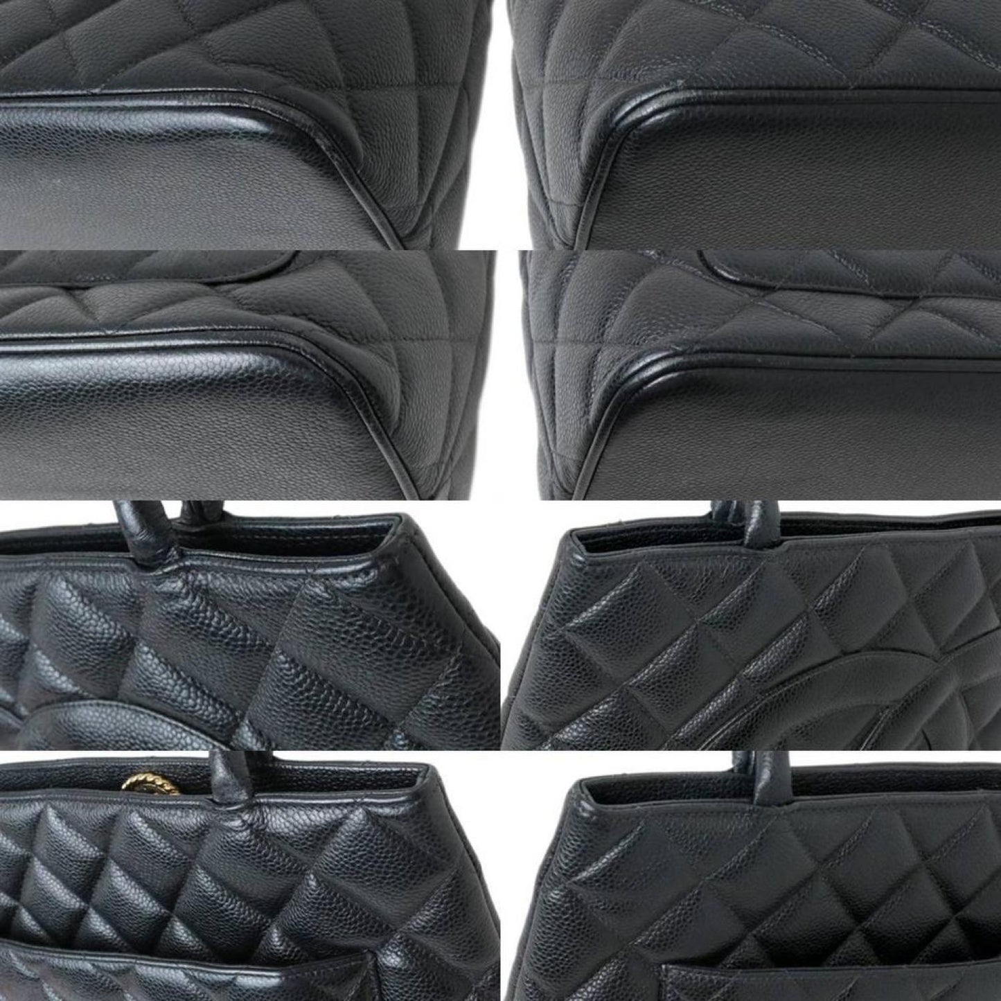 Chanel Medaillon Leather Tote Bag (Pre-Owned)