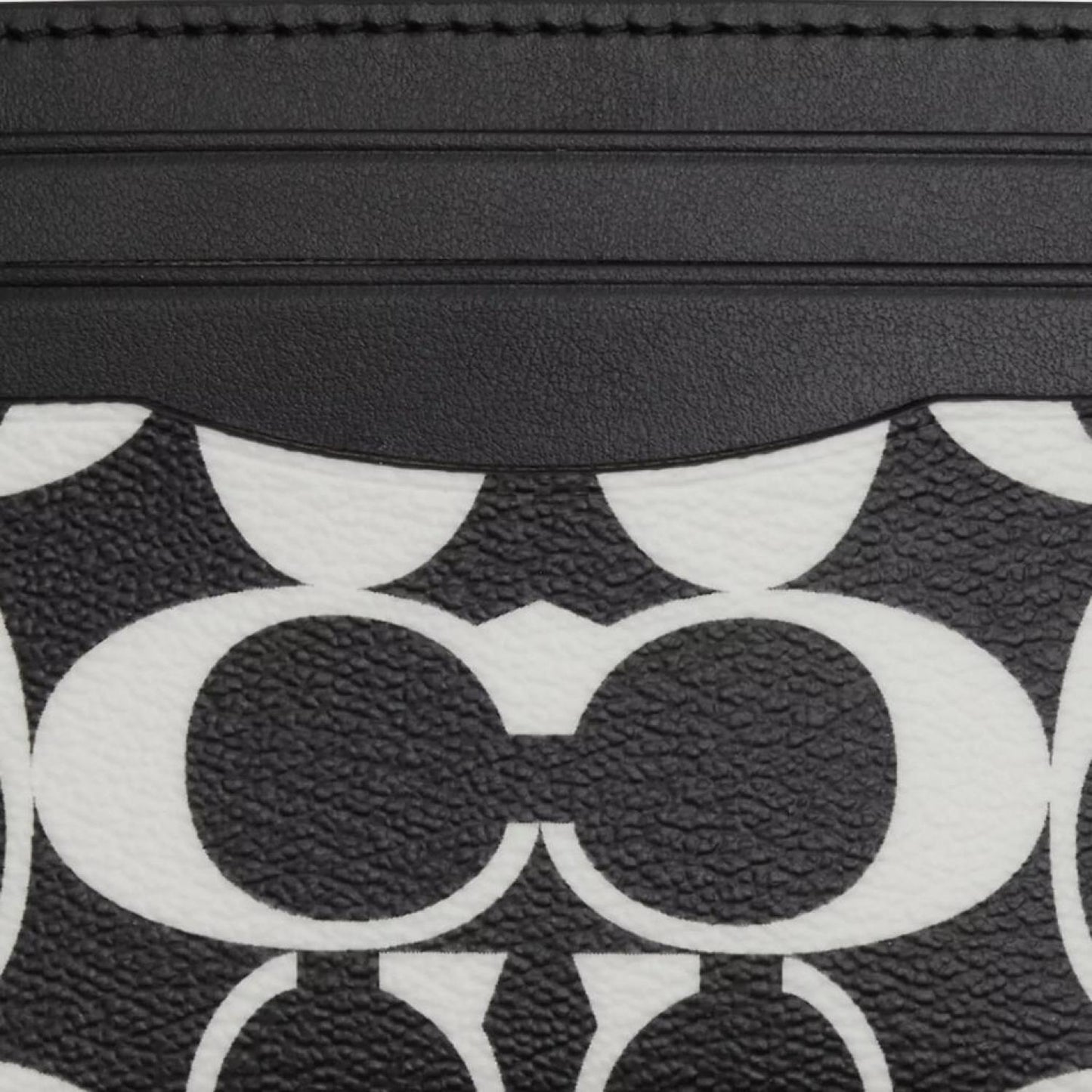 Coach Outlet Slim Id Card Case In Signature Canvas