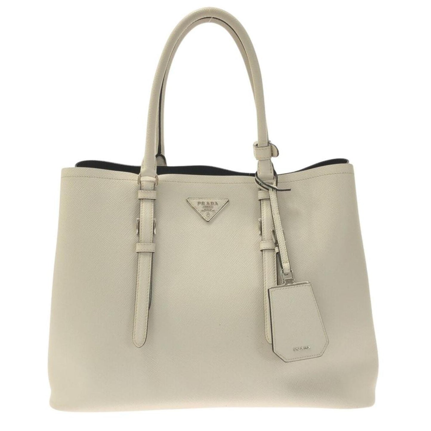Prada Cabas Leather Tote Bag (Pre-Owned)