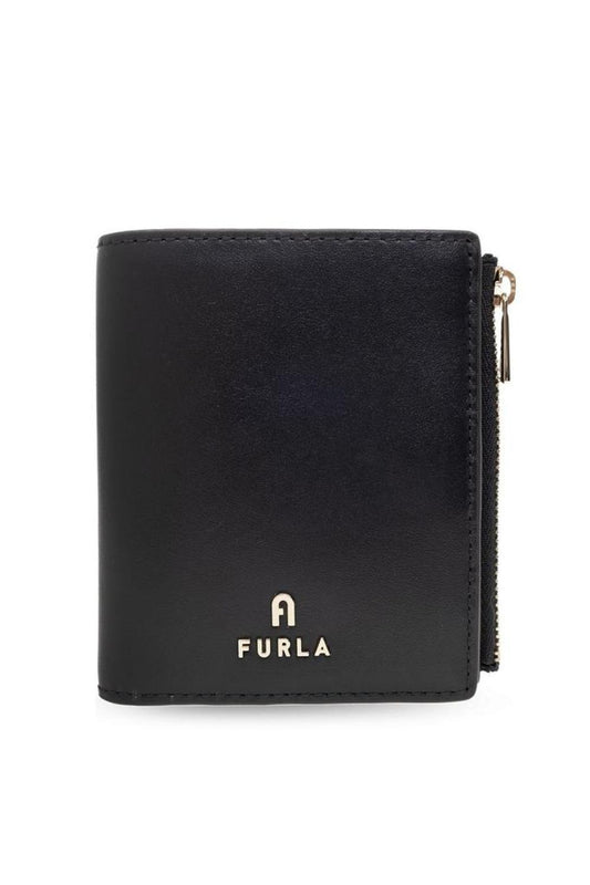 Furla Camelia Logo-Lettering Bi-Fold Wallet