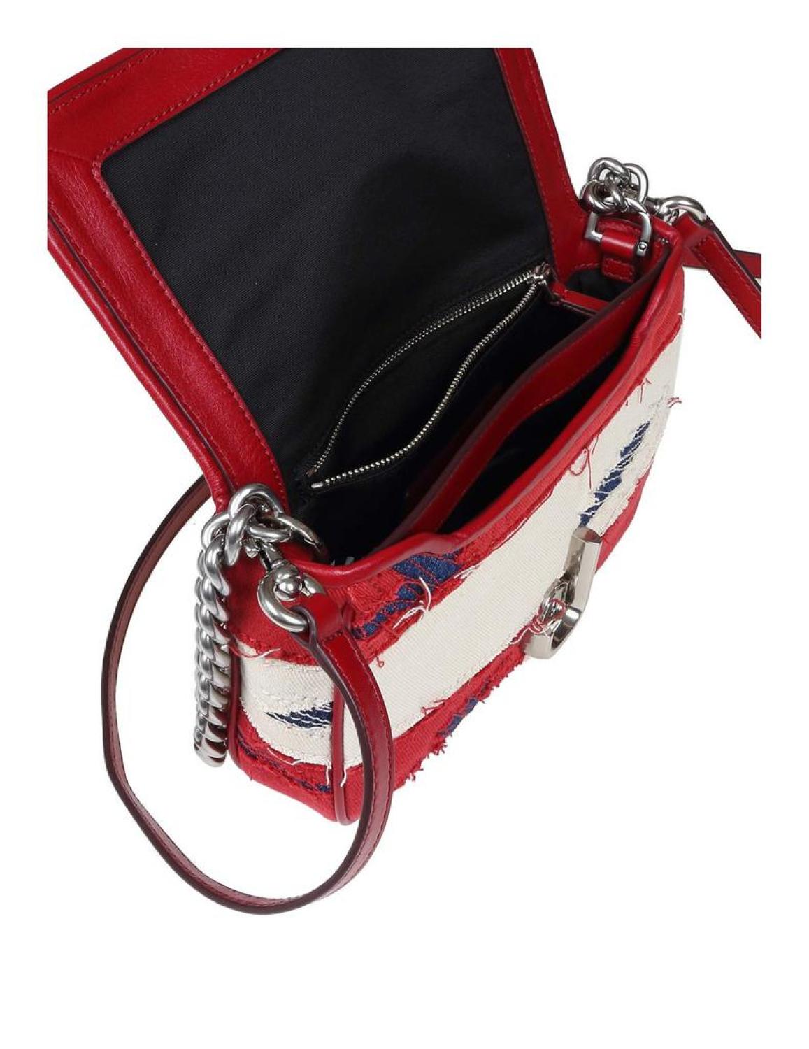 Marc Jacobs Distressed Flap Shoulder Bag