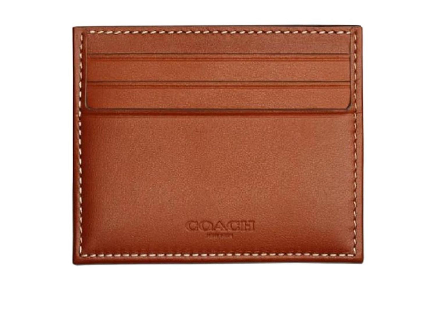 Refined Card Case in Micro Signature Jacquard