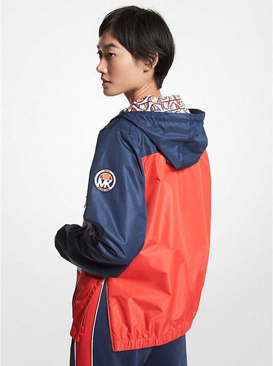 MK X ellesse Color-Block Woven Windbreaker