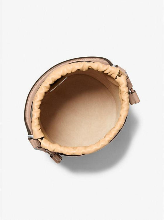 Audrey Medium Leather Bucket Bag