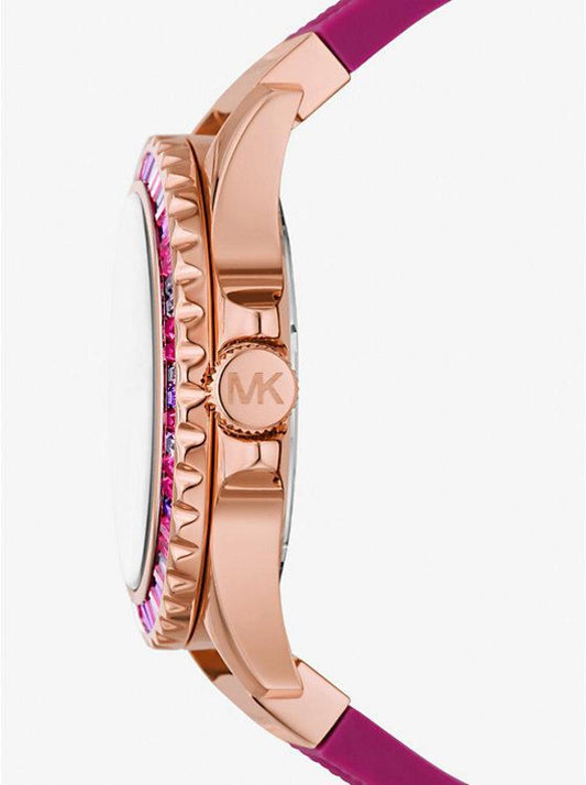 Oversized Everest Pavé Rose Gold-Tone Watch