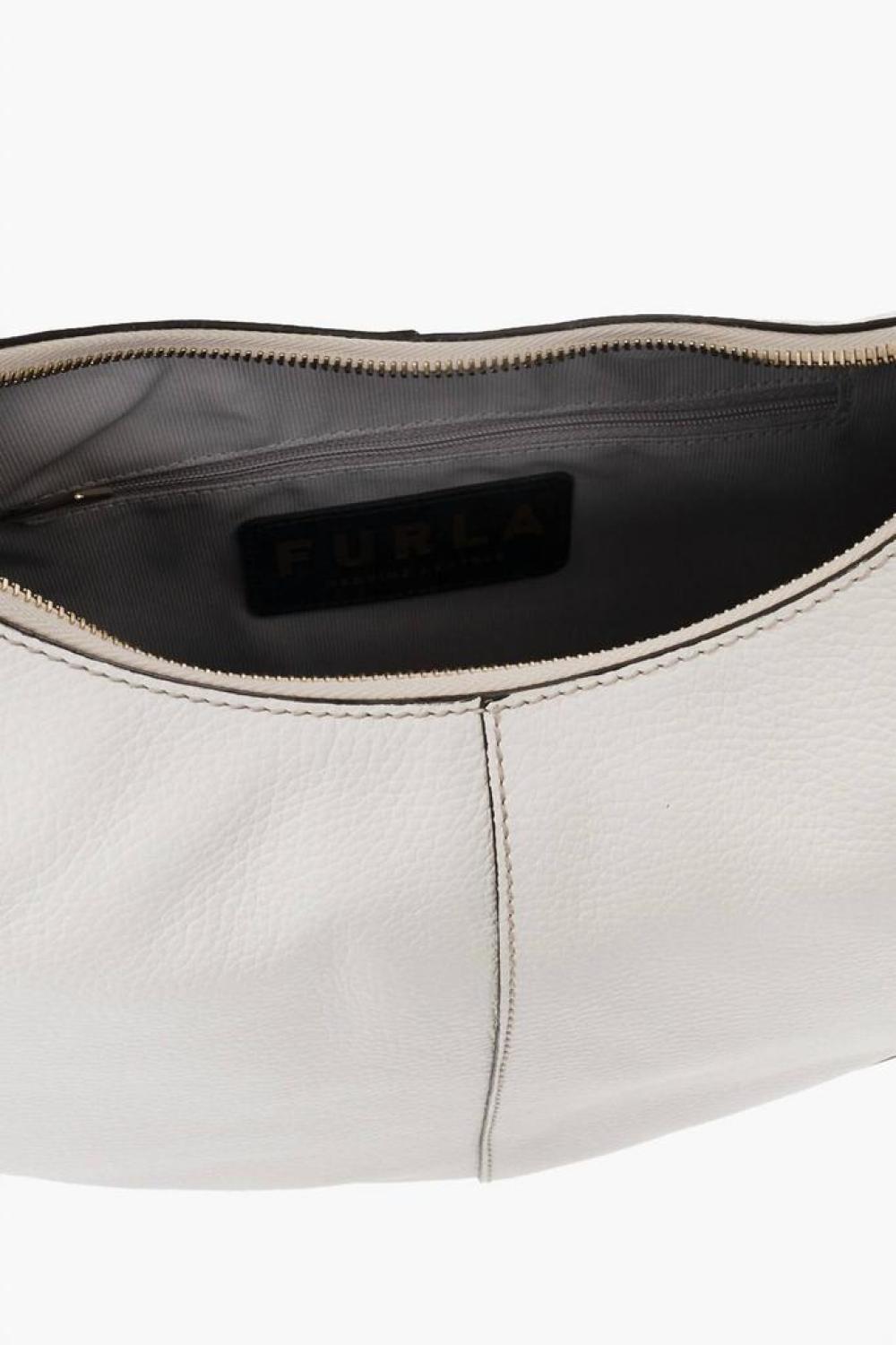 Women's Leather Miastella S Hobo Handbag Os In Marshmallow White