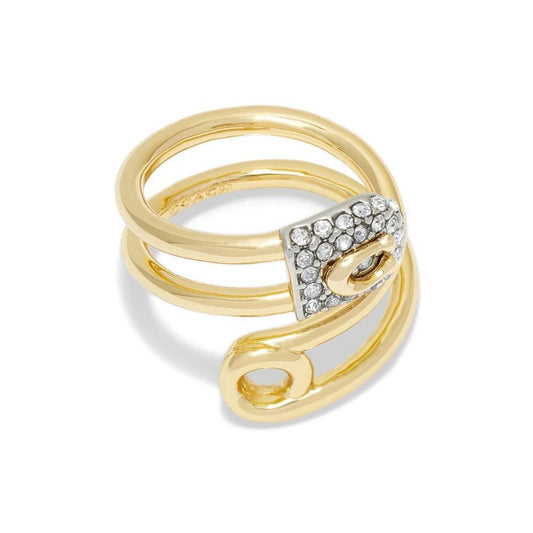 Faux Stone Signature Pin Ring