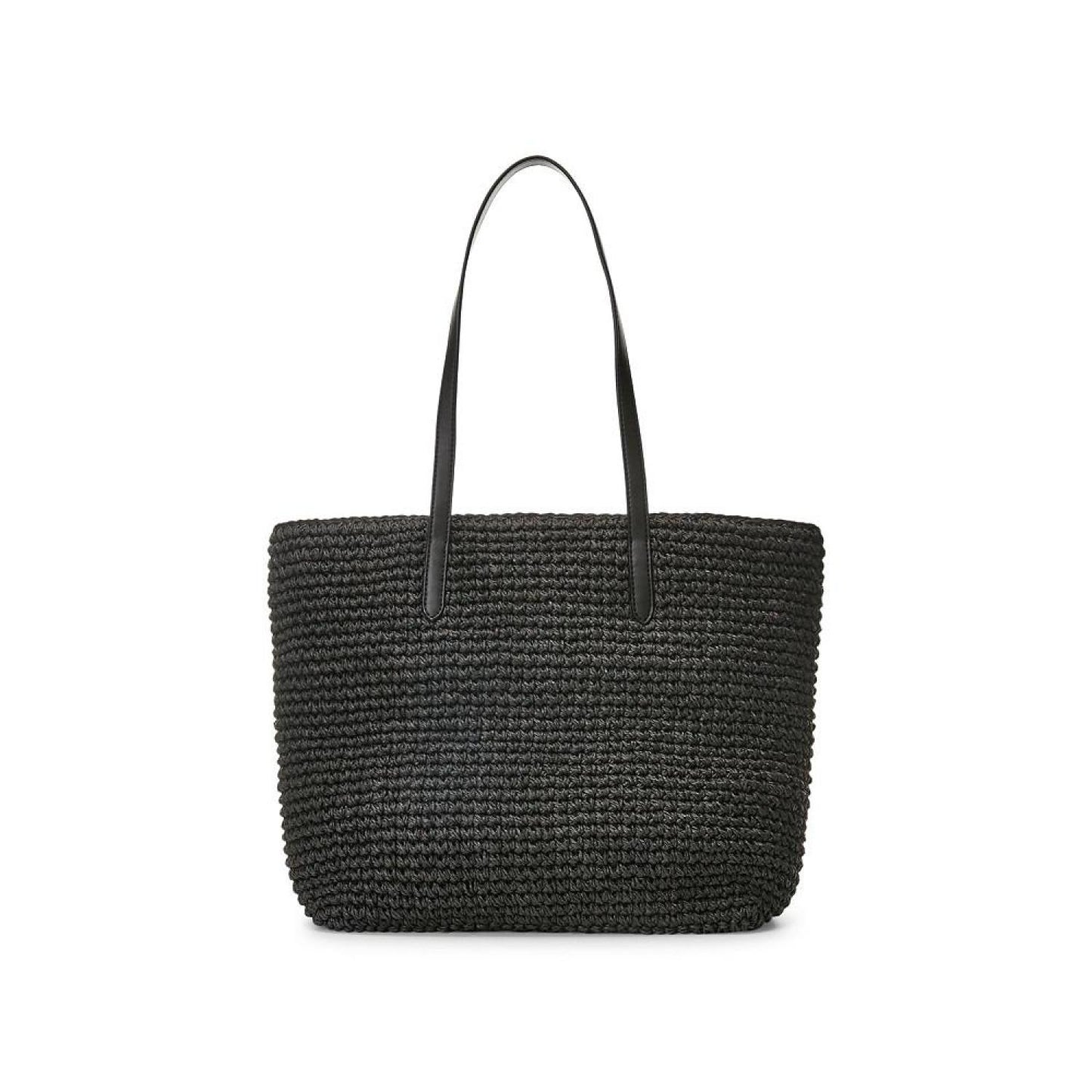 Crochet-Straw Medium Whitney Tote