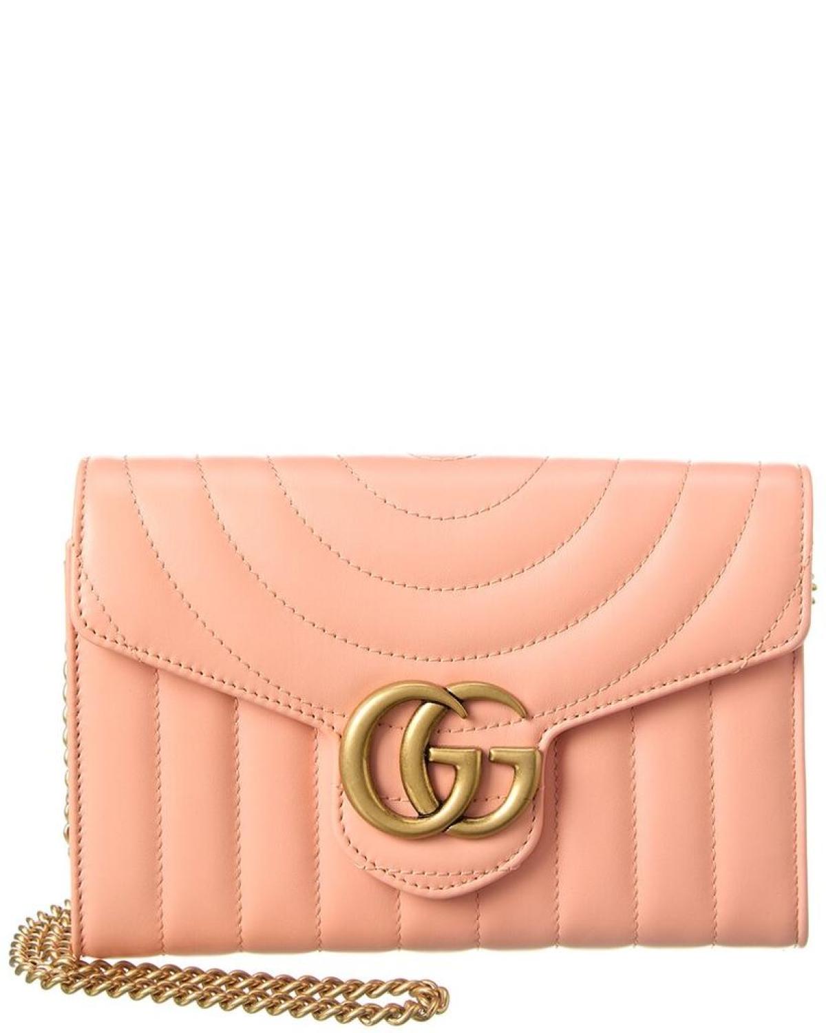 Gucci gg marmont matelassé wallet 2025
