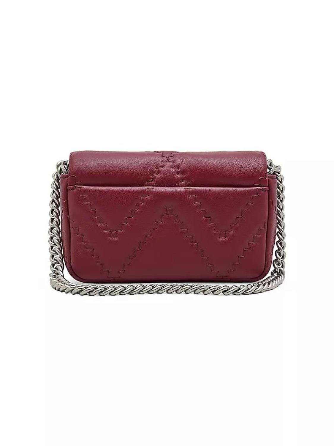 The Mini Quilted Leather J Marc Shoulder Bag