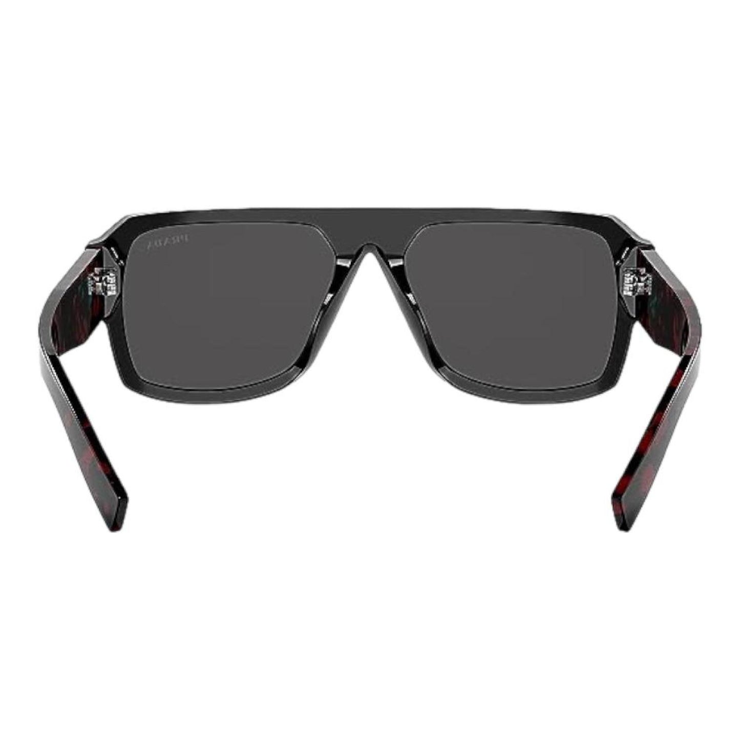 PRADA Unisex PR 22YS 1AB5S0 Black Frame Dark Grey Lens Sunglasses