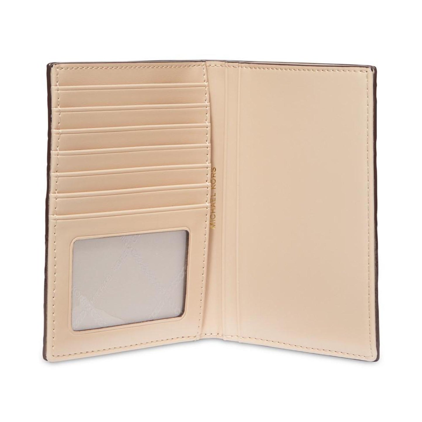 Logo Medium Embossed Passport Wallet