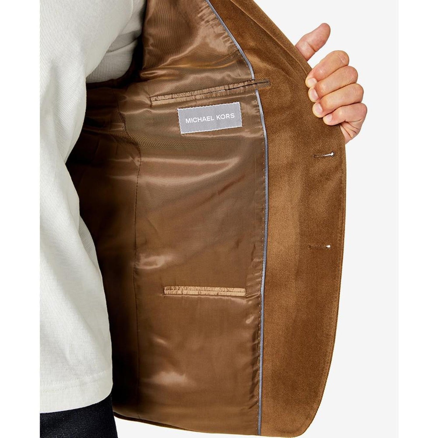 Men's Modern-Fit Velvet Blazer