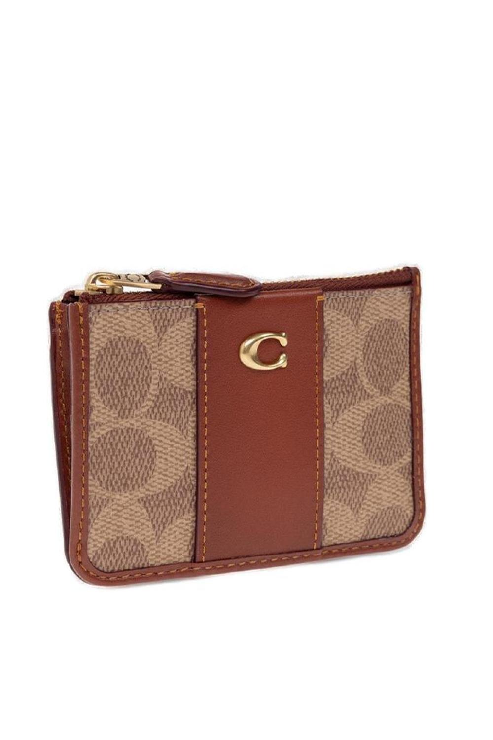 Coach Monogram Mini Skinny ID Case