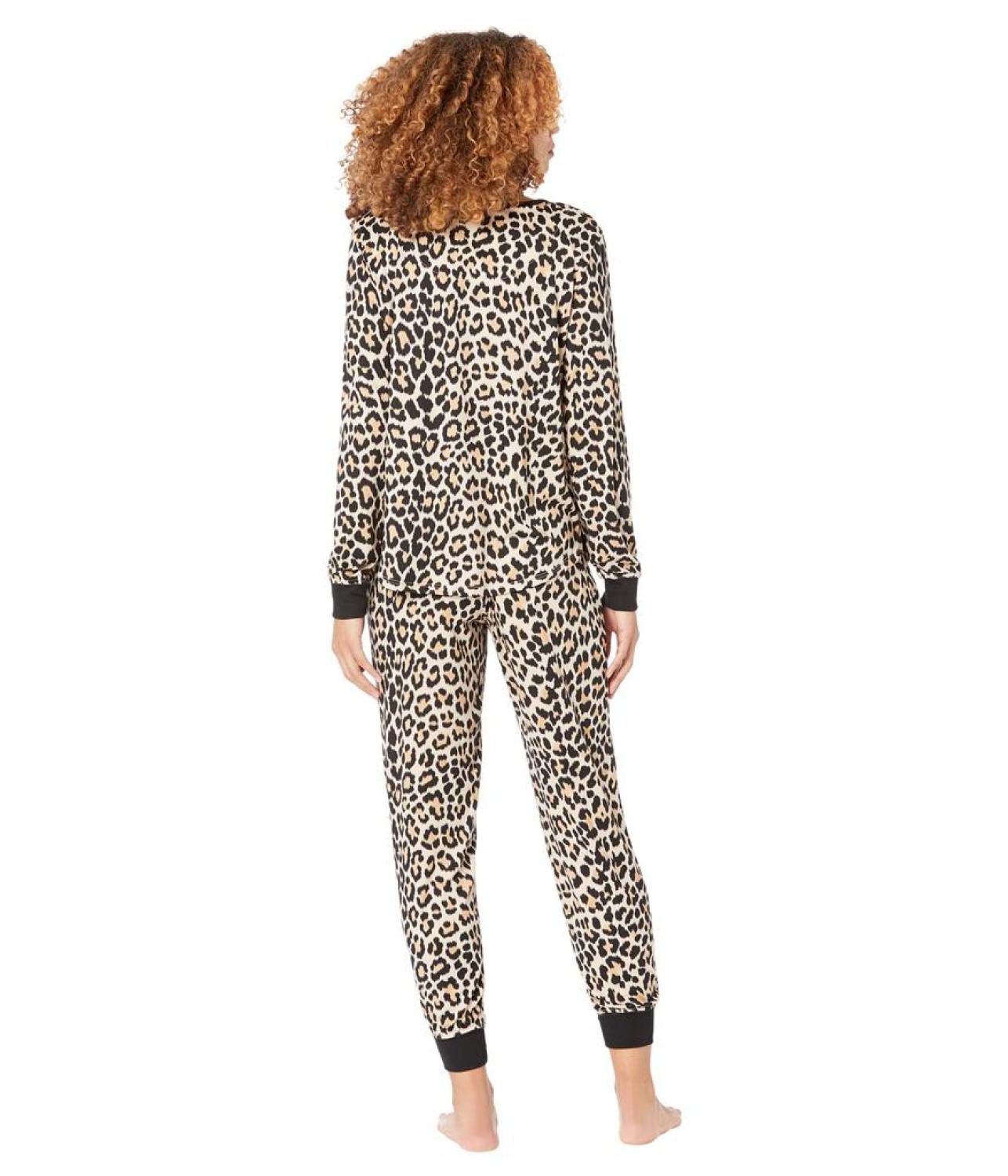 Brushed Jersey Joggers PJ Set