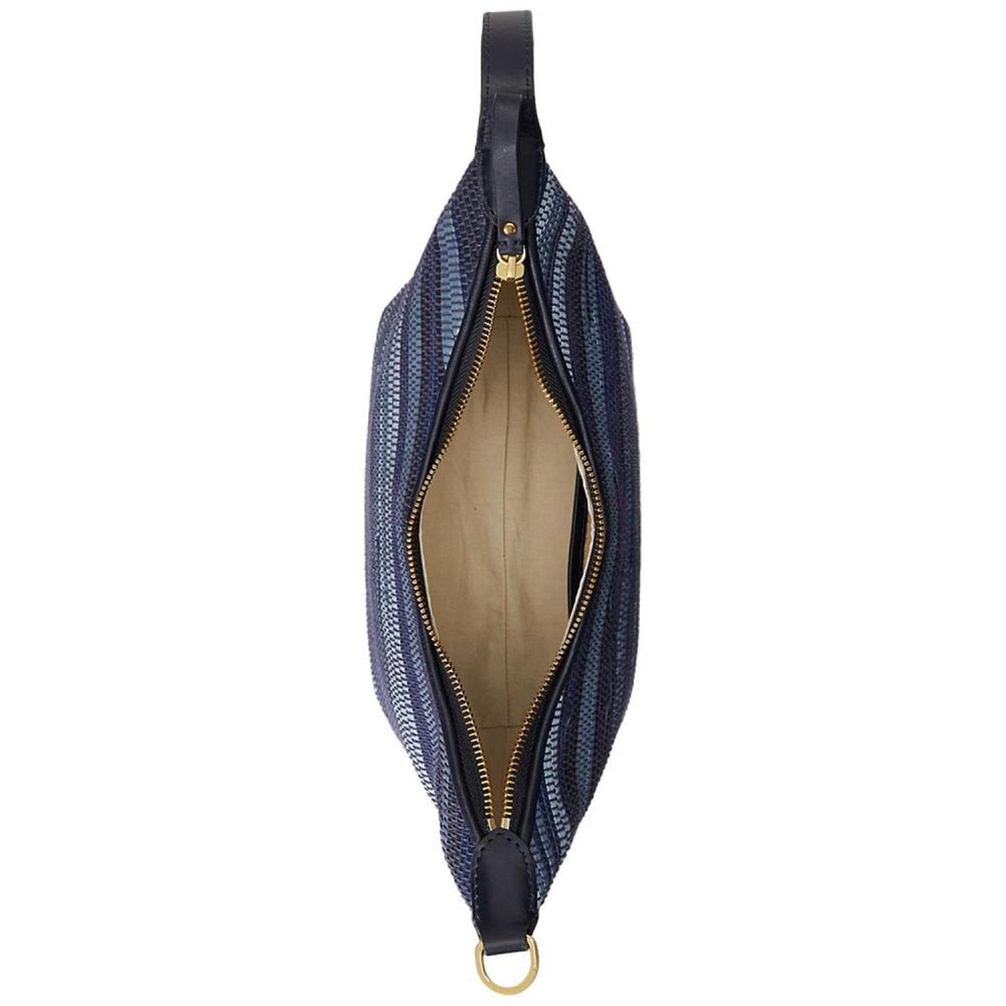 Kassie Medium Striped Shoulder Bag