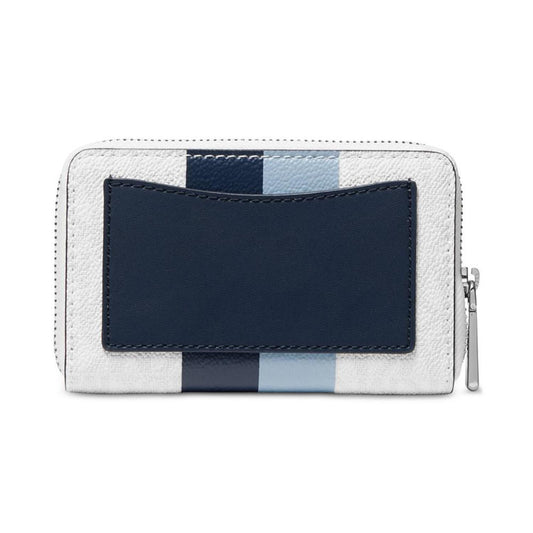 Logo Jet Set Small Zip Around Card Case