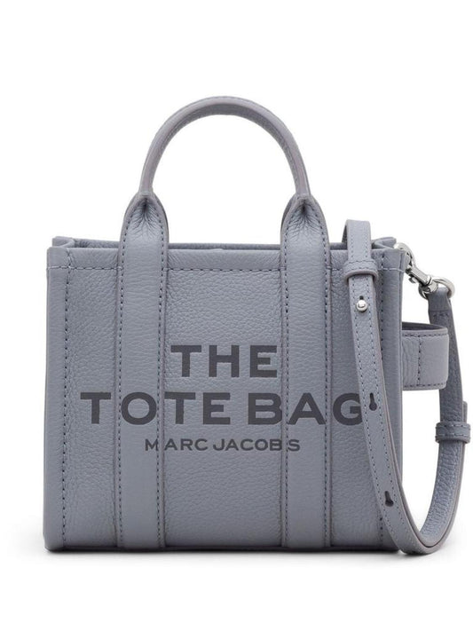 Marc Jacobs Logo Printed Zipped Mini Tote Bag