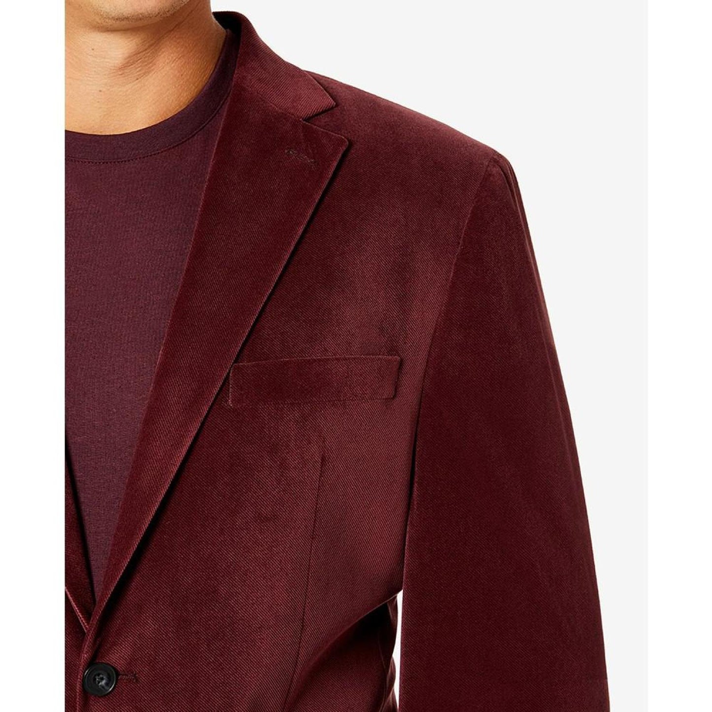 Men's Modern-Fit Velvet Blazer