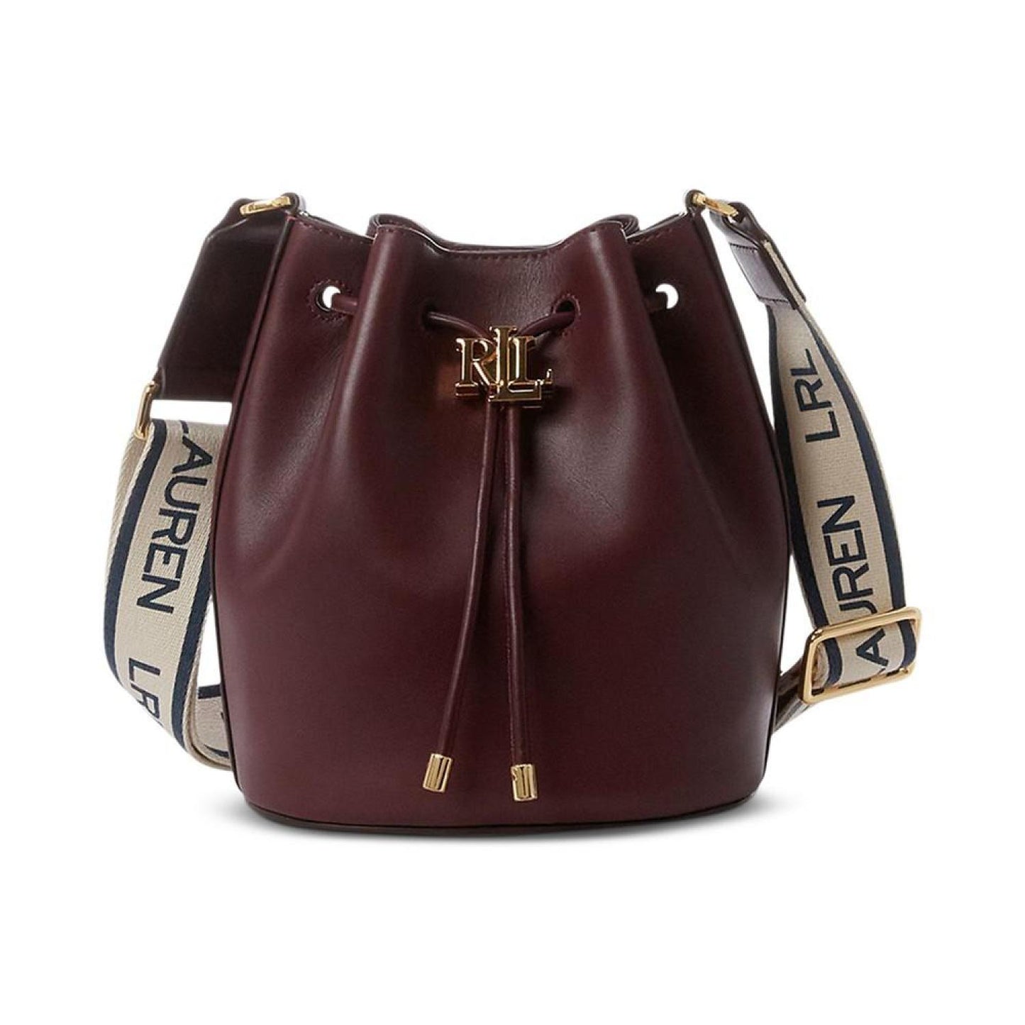 Andie Medium Leather Drawstring Bag