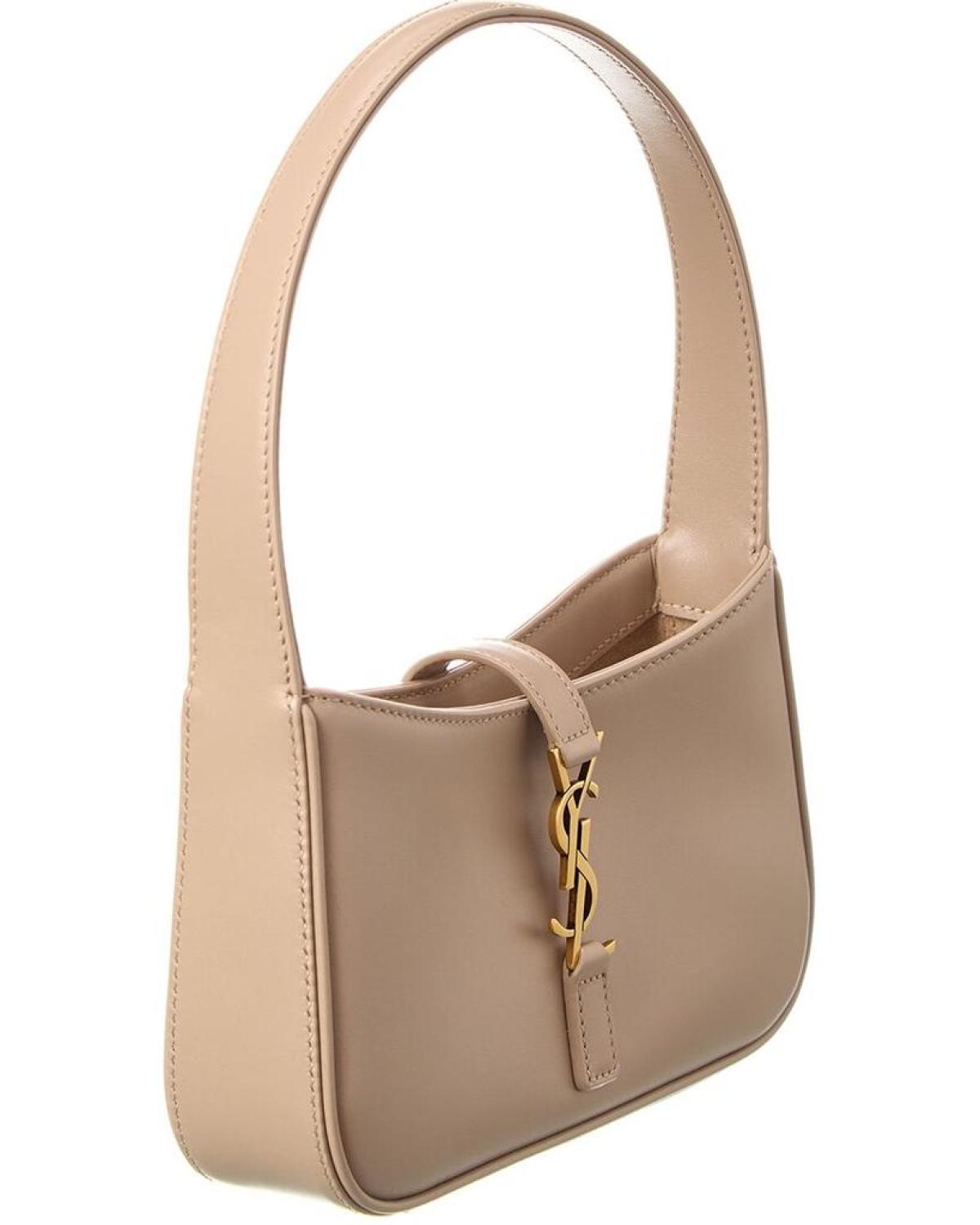 Saint Laurent Le 5 À 7 Mini Leather Hobo Bag