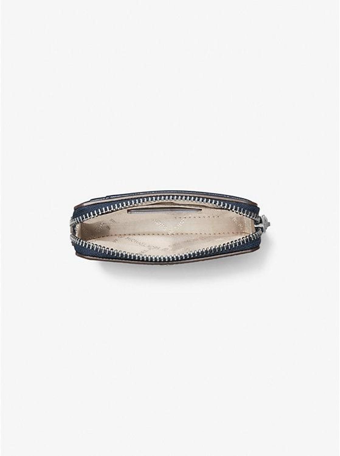 Medium Logo Embossed Chain Card Case