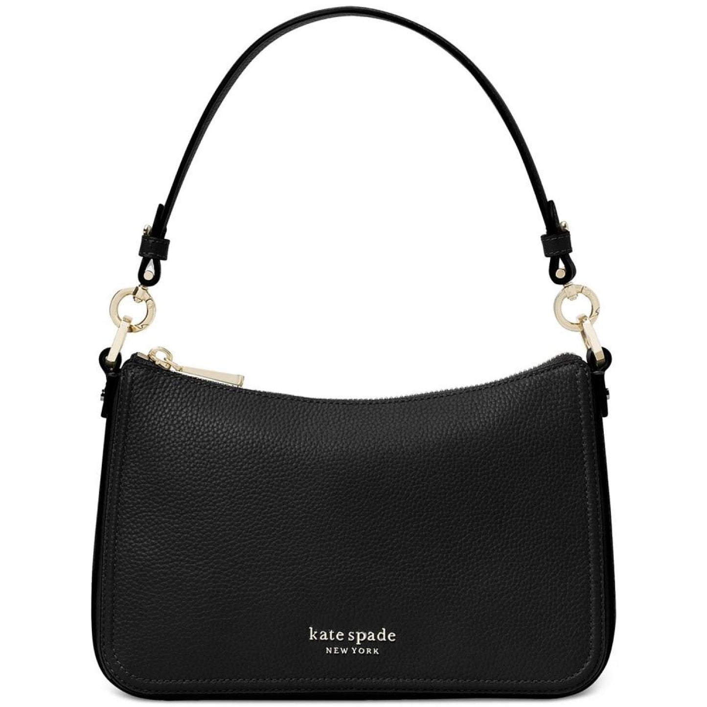 Hudson Pebbled Leather Medium Convertible Crossbody
