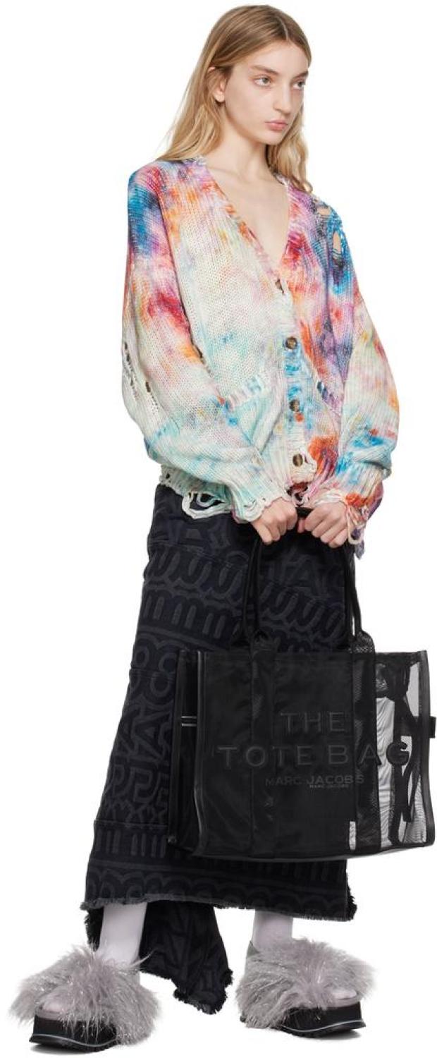 Black Large Mesh 'The Tote Bag' Tote