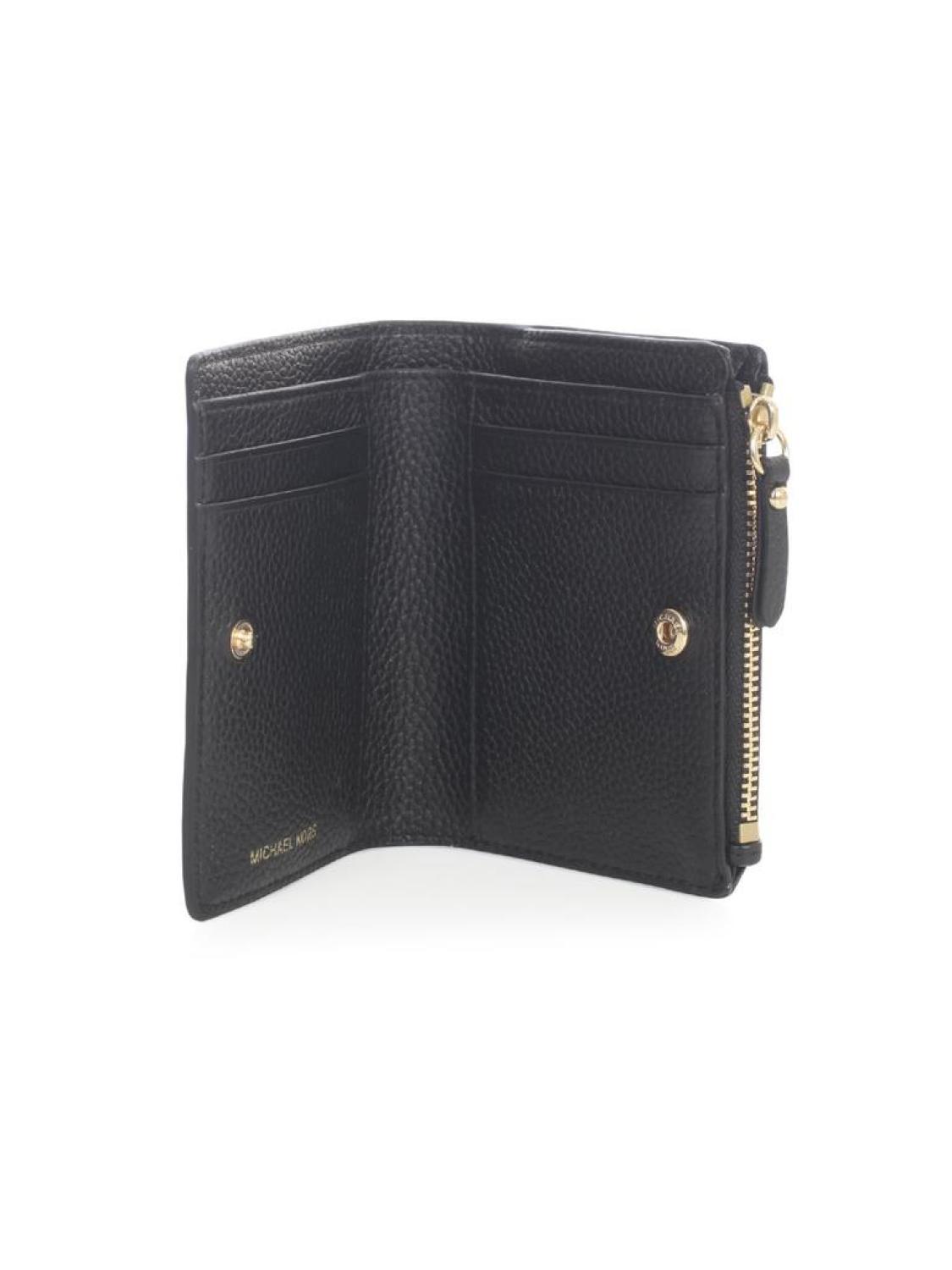 Michael Michael Kors Logo Plaque Bi-Fold Wallet