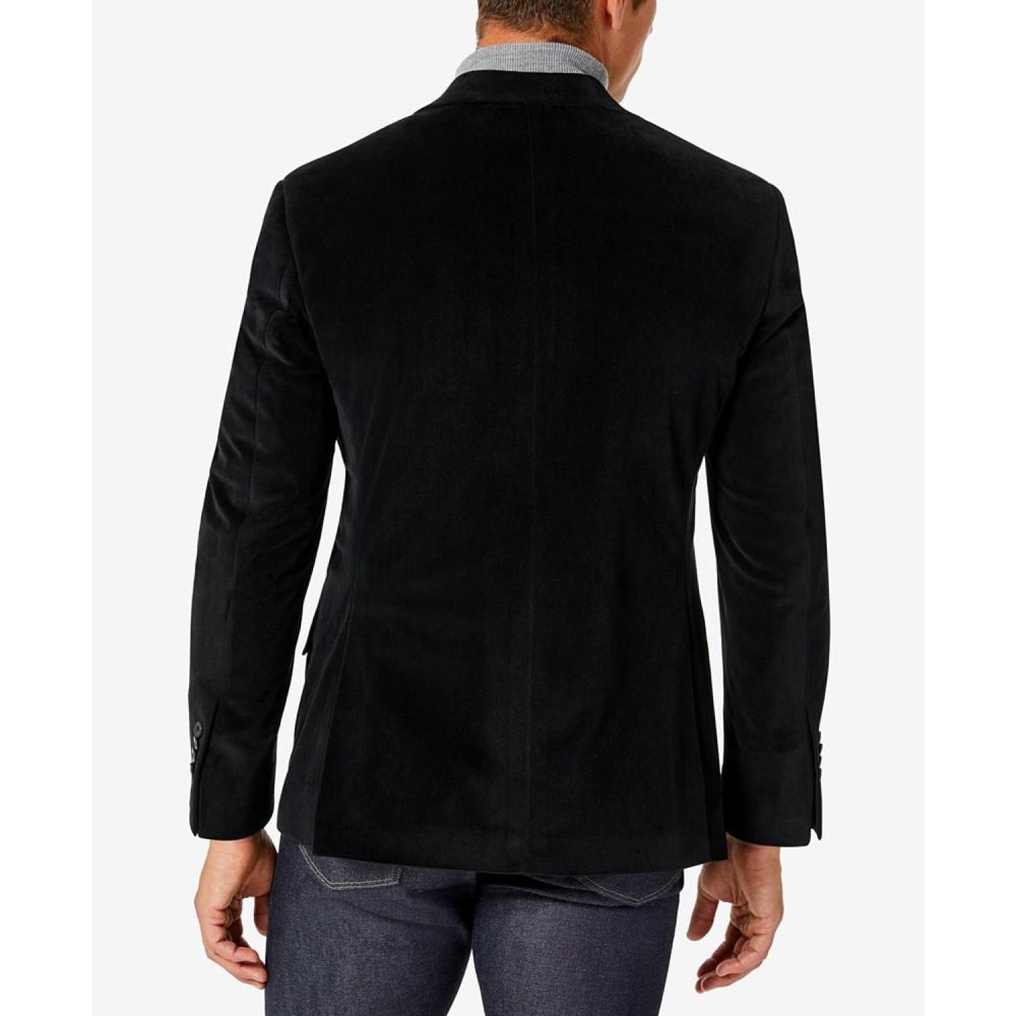 Men's Modern-Fit Velvet Blazer