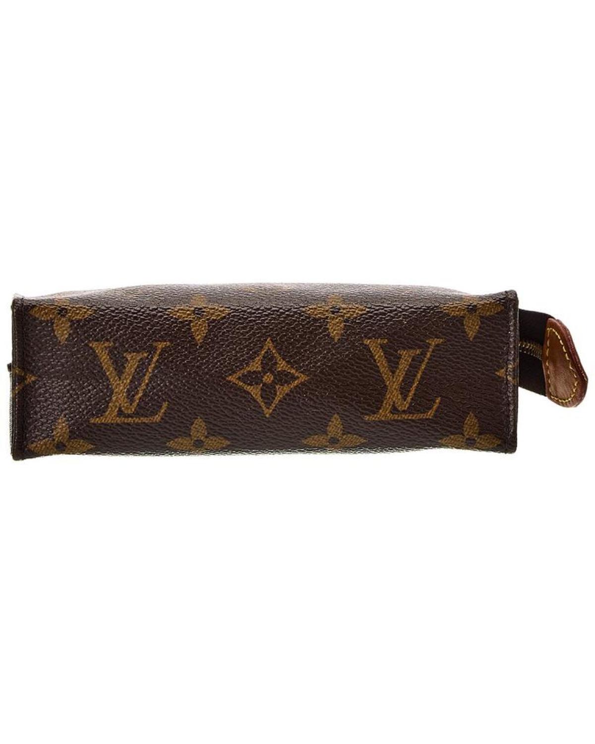 Louis Vuitton Monogram Canvas Pochette Toilette 15 (Authentic Pre-Owned)