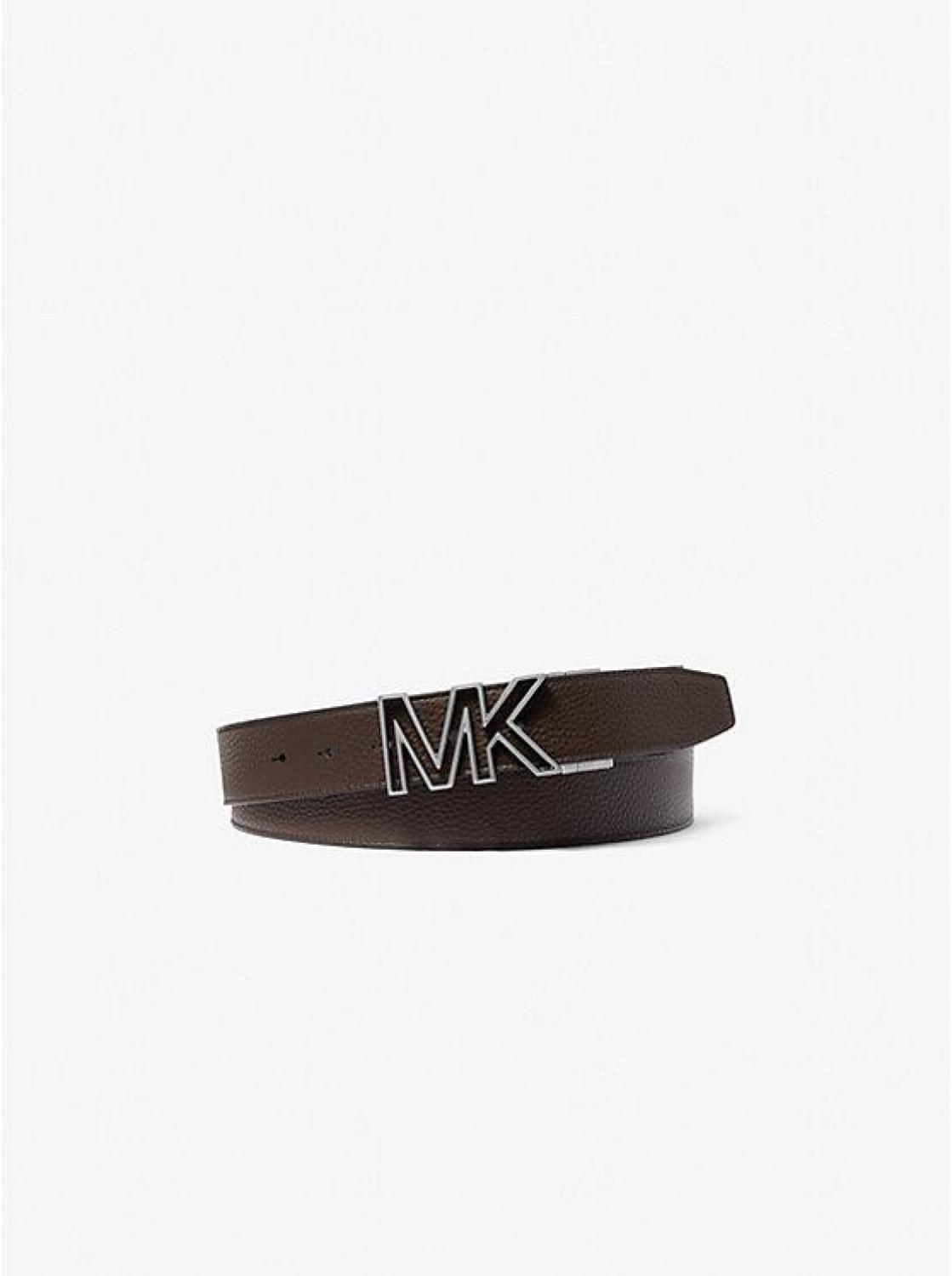Reversible Logo and Faux Leather Belt