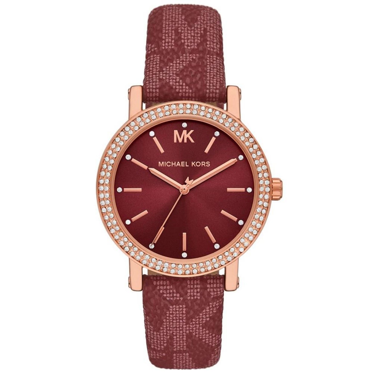 Women's Corey Three-Hand Mulberry Polyvinyl Chloride Watch 38mm