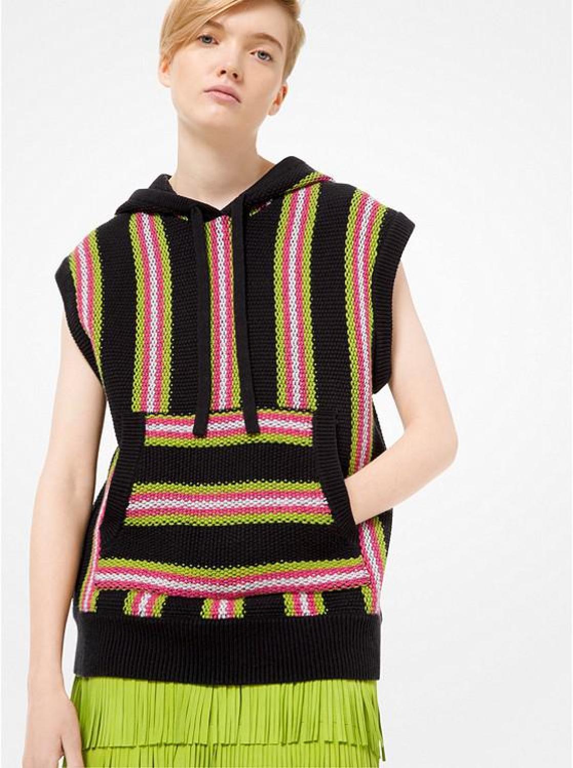 Baja Cotton and Cashmere Sleeveless Hoodie