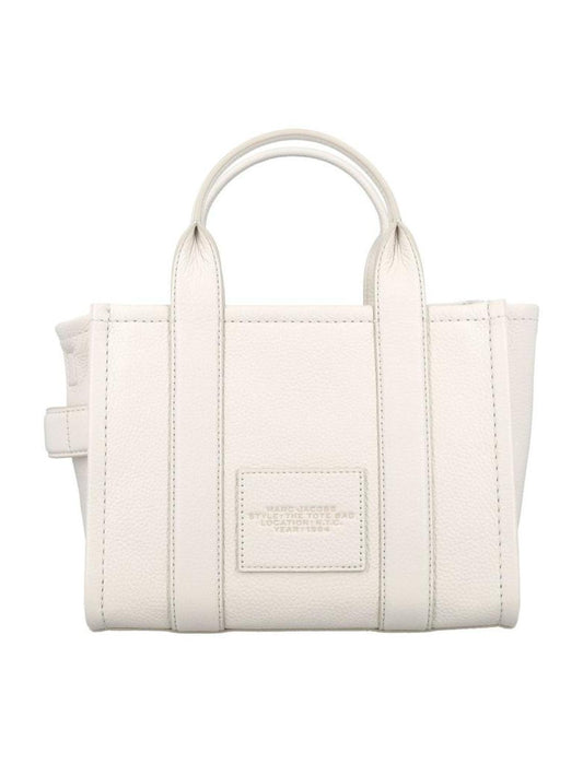 Marc Jacobs Logo Printed Zip-Up Small Tote Bag