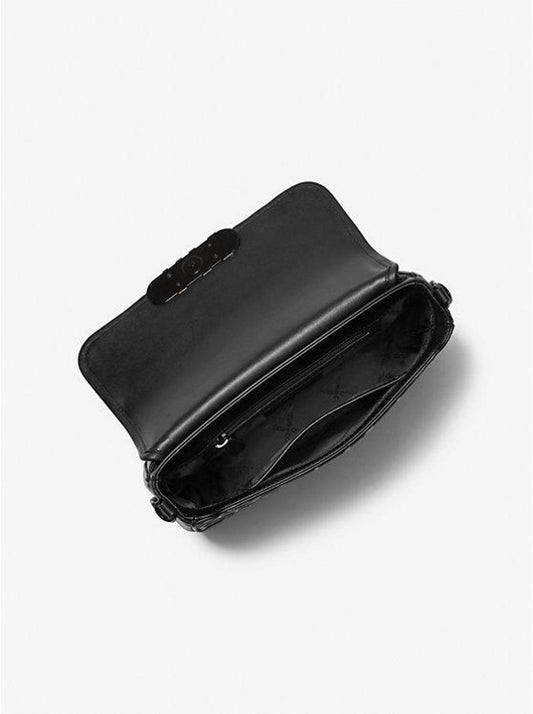 Parker Medium Animal Print Calf Hair Shoulder Bag