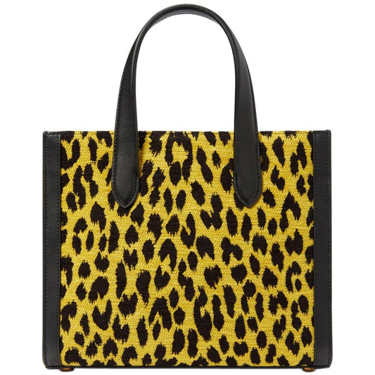 Manhattan Modern Leopard Chenille Small Tote